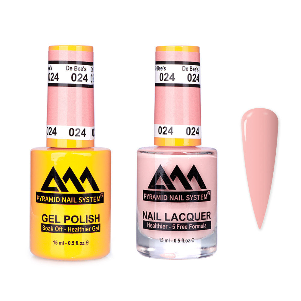 Pyramid 0.5oz, DE BEE'S Collection, Super Matching Duo, #024