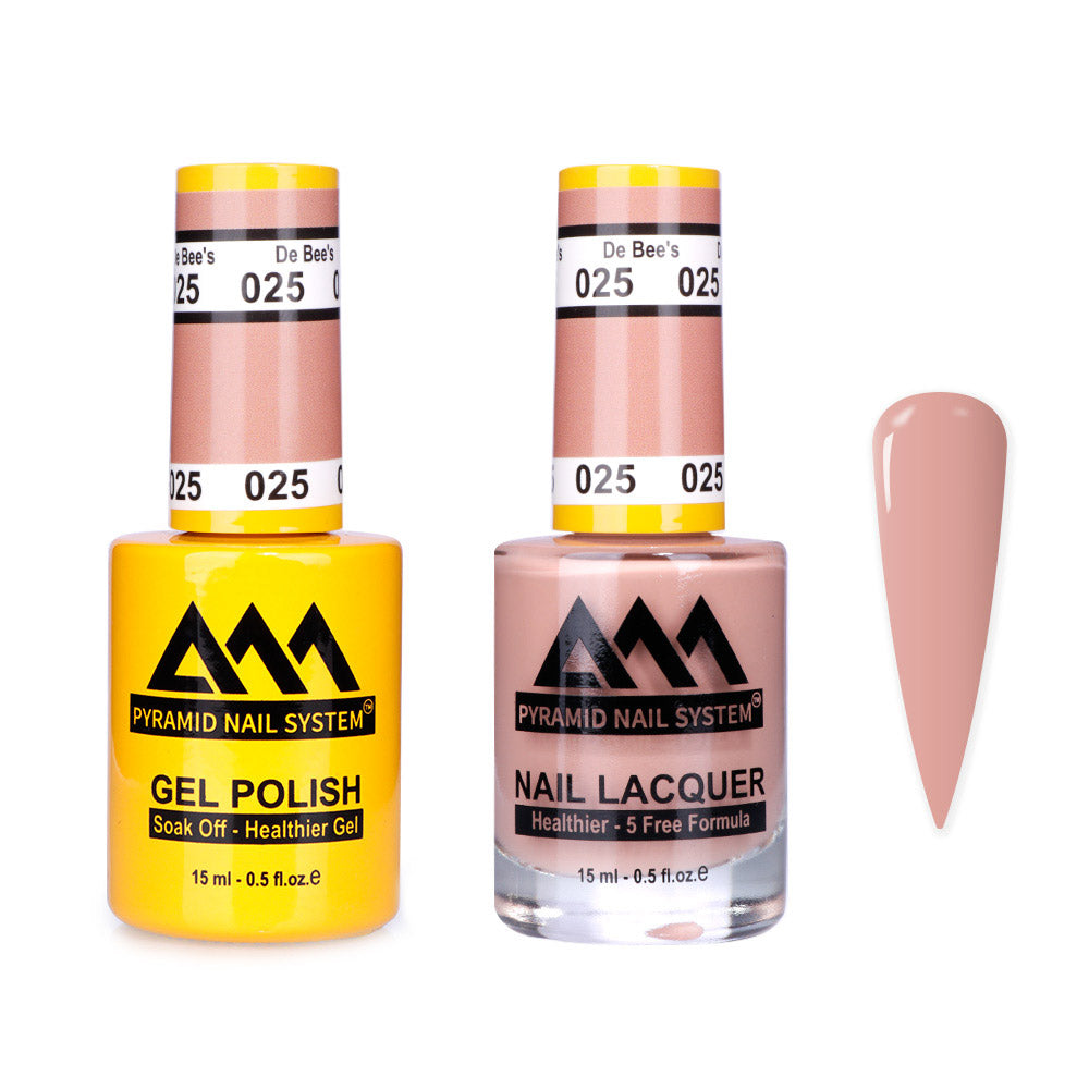 Pyramid 0.5oz, DE BEE'S Collection, Super Matching Duo, #025