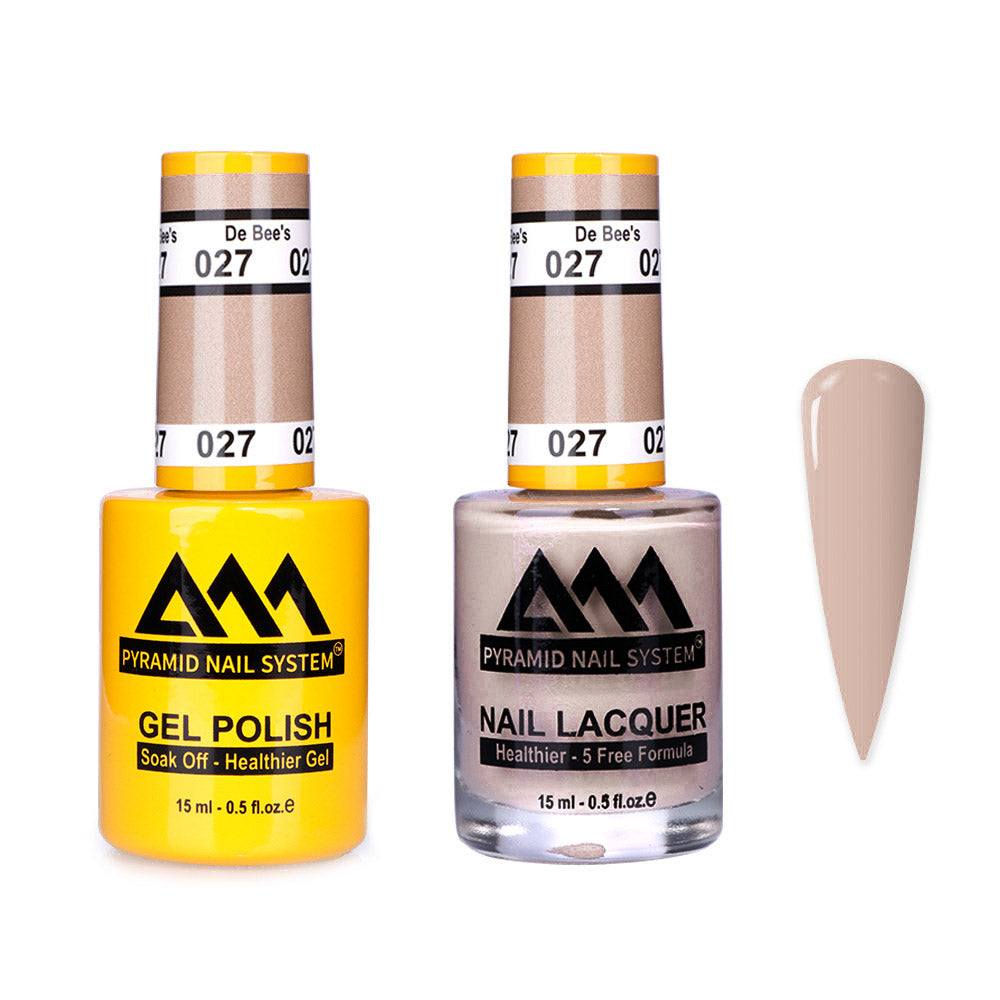 Pyramid 0.5oz, DE BEE'S Collection, Super Matching Duo, #027