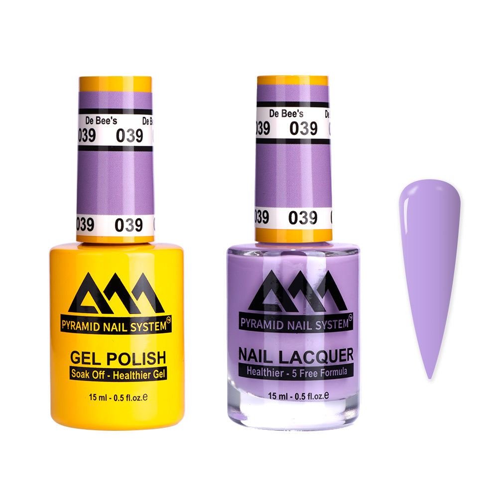 Pyramid 0.5oz, DE BEE'S Collection, Super Matching Duo, #039