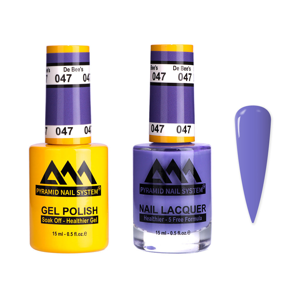 Pyramid 0.5oz, DE BEE'S Collection, Super Matching Duo, #047