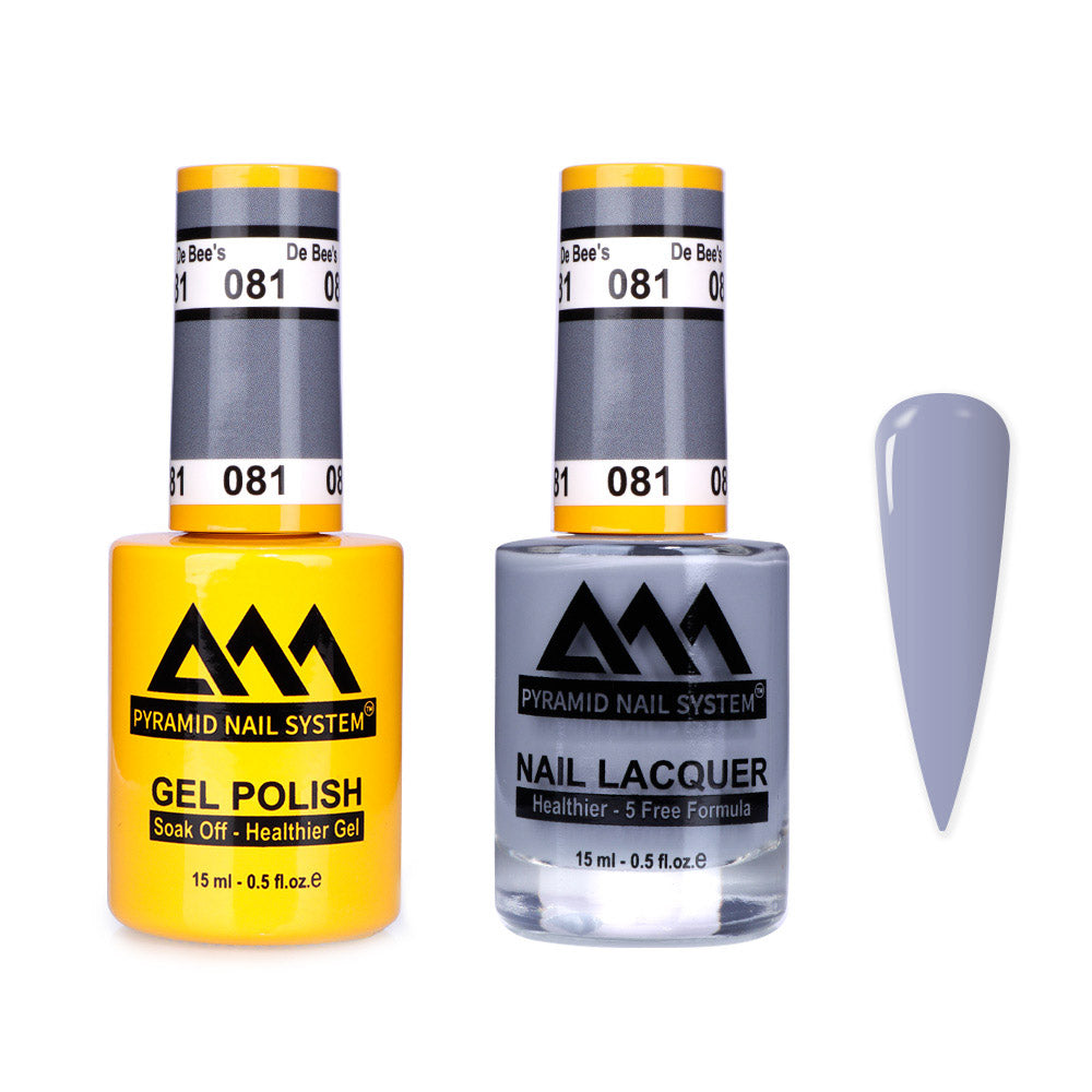 Pyramid 0.5oz, DE BEE'S Collection, Super Matching Duo, #081