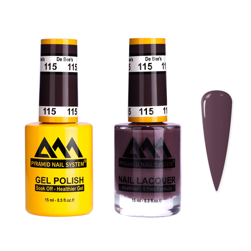 Pyramid 0.5oz, DE BEE'S Collection, Super Matching Duo, #115