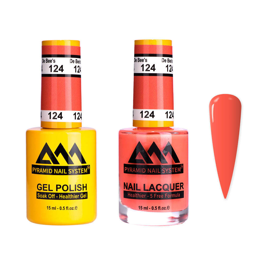 Pyramid 0.5oz, DE BEE'S Collection, Super Matching Duo, #124