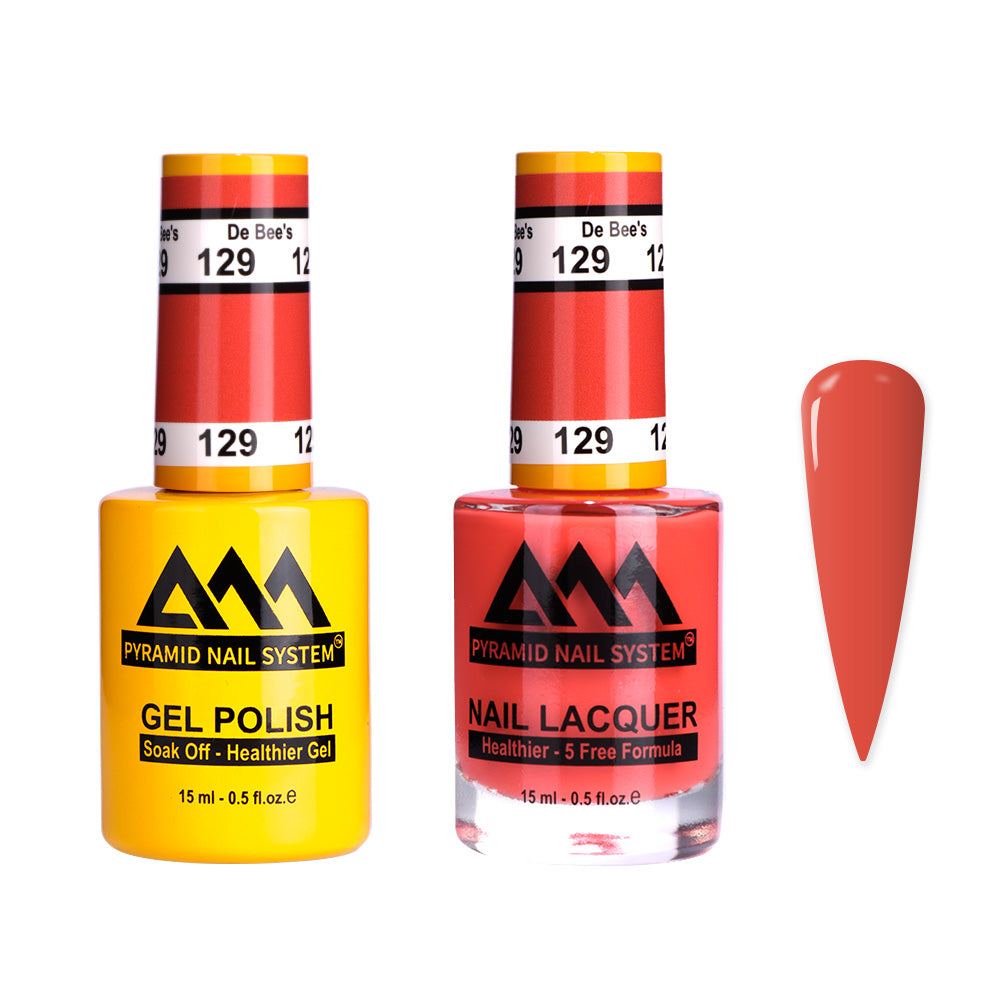 Pyramid 0.5oz, DE BEE'S Collection, Super Matching Duo, #129