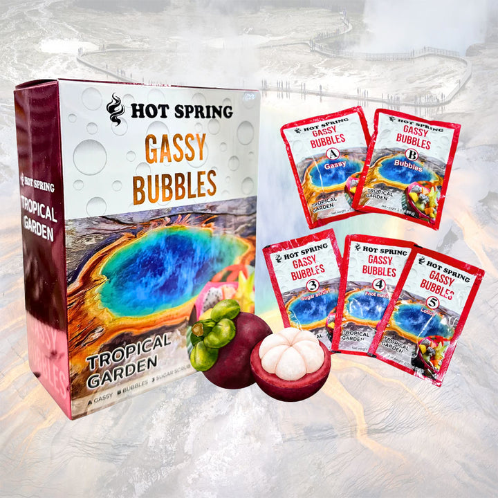 Hot Spring Gassy Bubble 5in1 - Tropical Garden