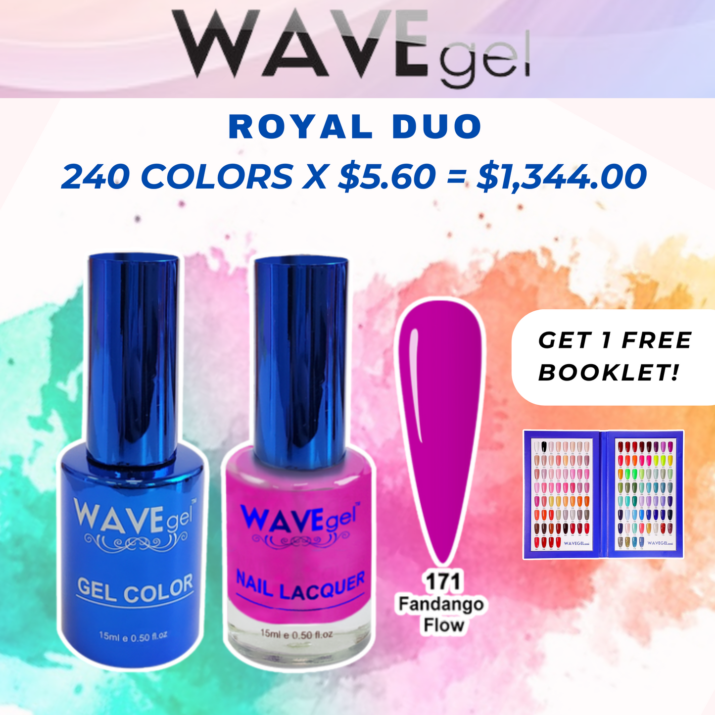 Buy WaveGel Royal Duo Collection: Duo (Lacquer+Gel).