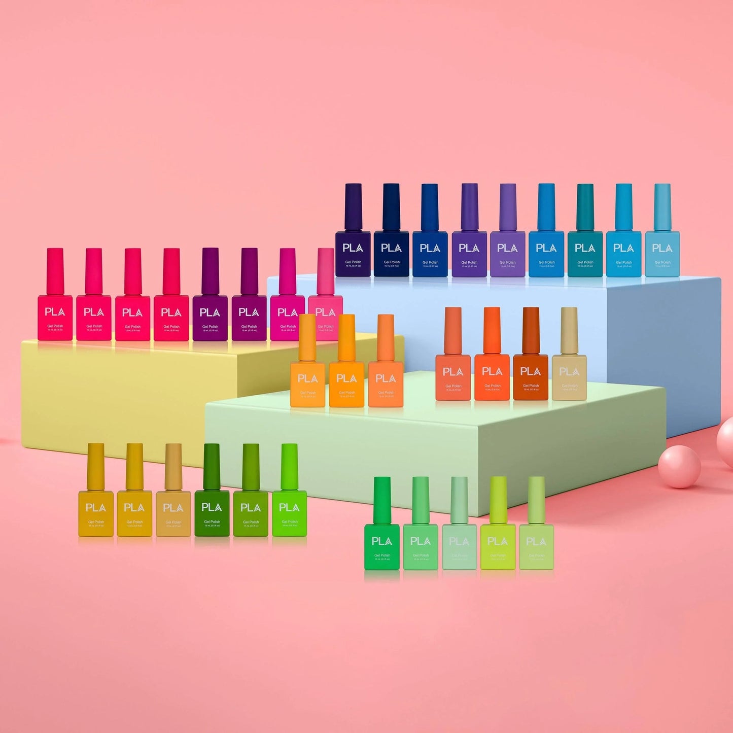 What Happens in Vegas Collection Gel Polish (TPO & HEMA free) 36 Colors - Free 1 Color Chart