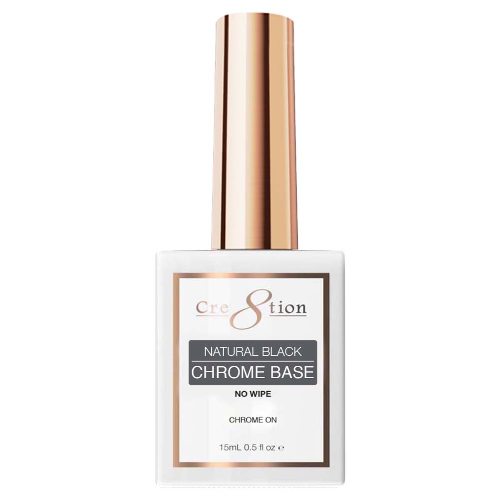 Cre8tion Chrome Base Natural Black 0.5oz