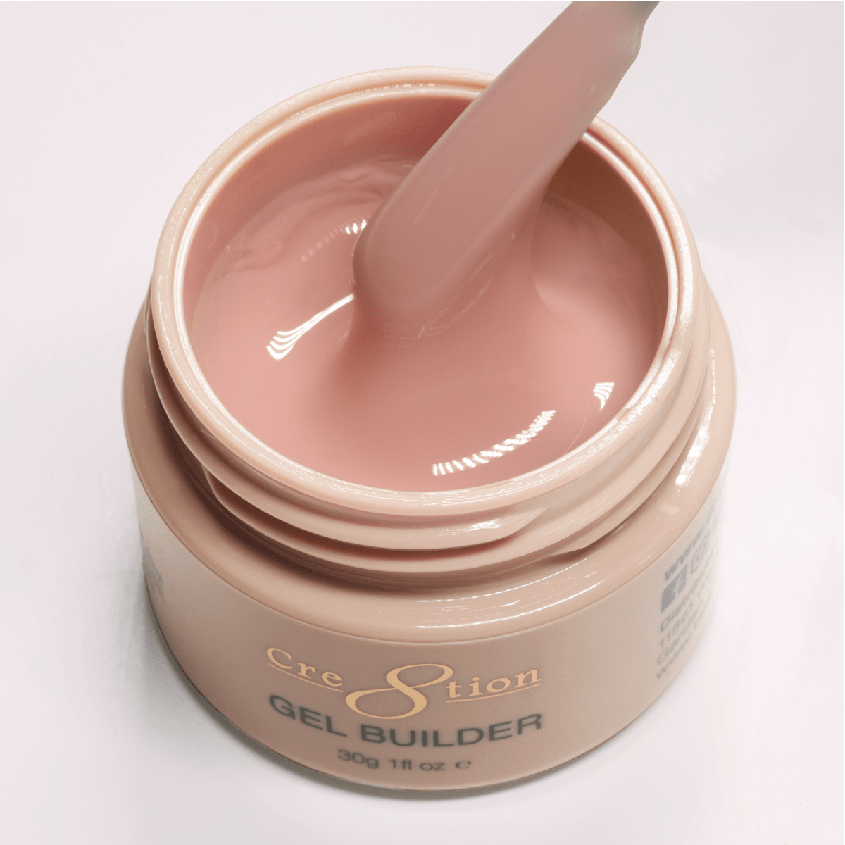 Cre8tion Overlay/Builder Gel in Jar - Hema Free/TPO Free - Low Heat - 11 Biscotti Cream