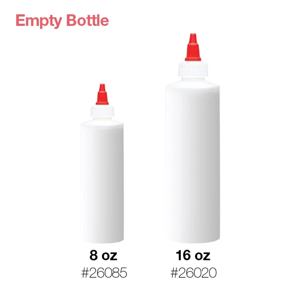 Cre8tion Plastic Bottle "Blank" 8oz EMPTY - Cap Not Included