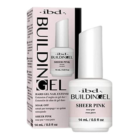 IBD Building Gel 0.5oz - Sheer Pink Pack of 6