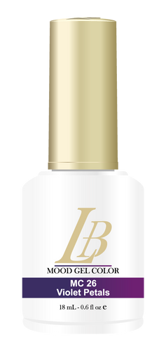 LB MOOD GEL COLOR - #MC26 VIOLET PETALS .6 OZ