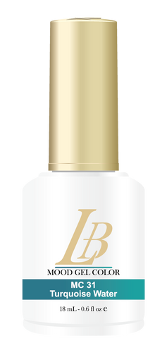 LB MOOD GEL COLOR - #MC31 TURQUOISE WATER .6 OZ