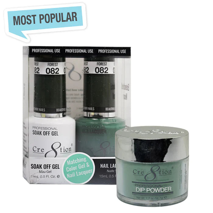 Cre8tion Trio Matching Colors (3pc) - 082 Forest