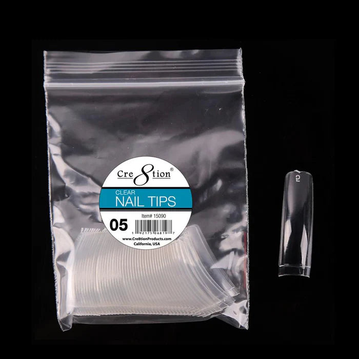 Cre8tion False Tip- Clear 50 pcs/bag #5