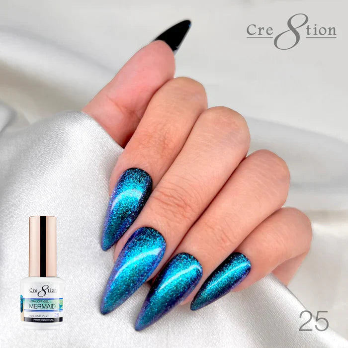 Cre8tion Mermaid Chameleon gel 0.5oz MC25