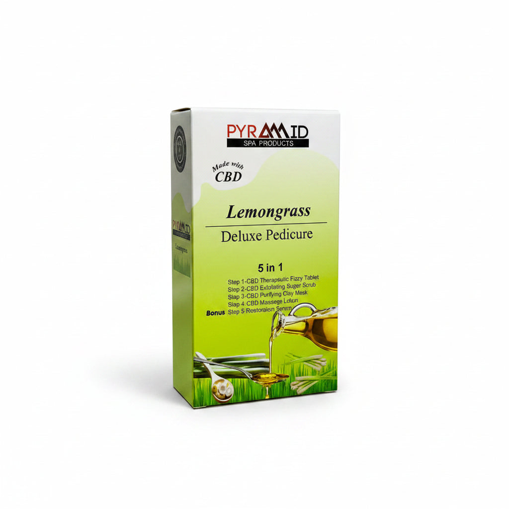 Pyramid Deluxe Pedicure 5 in 1 (Case 50pk) - Lemongrass