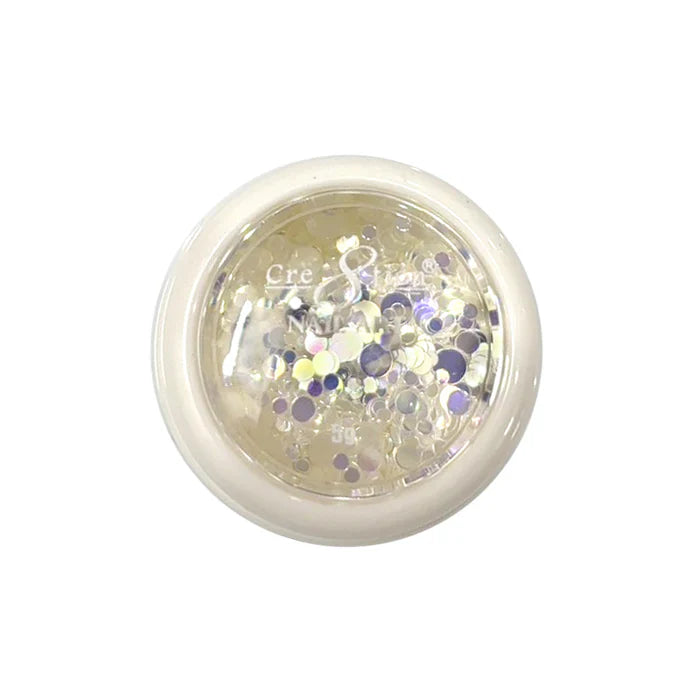 Cre8tion Nail Art Design 5g - Purple Round