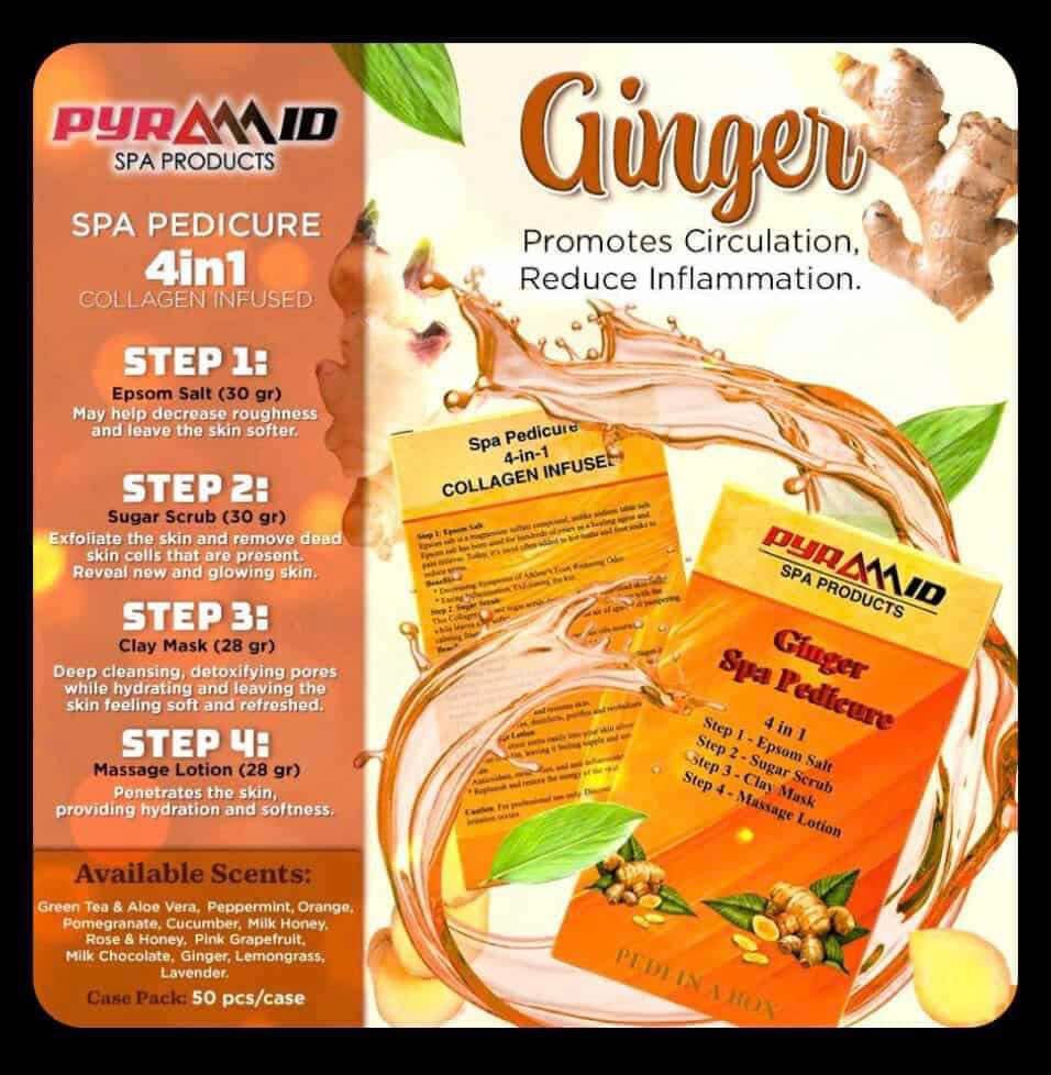 Pyramid SPA PRODUCTS 4in1 Ginger