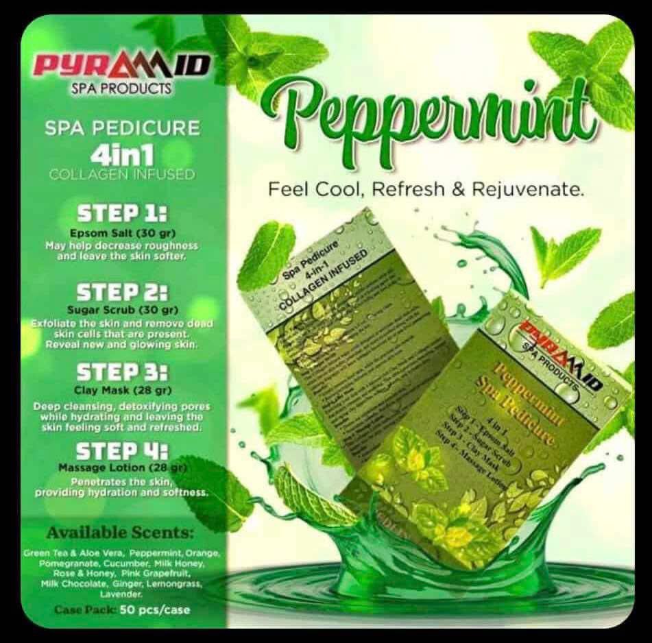 Pyramid SPA PRODUCTS 4in1 Peppermint
