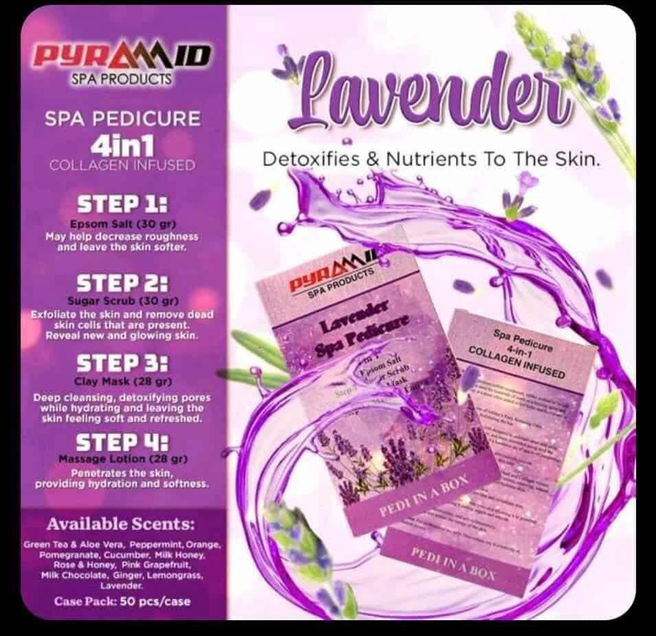 Pyramid SPA PRODUCTS 4in1 Lavender