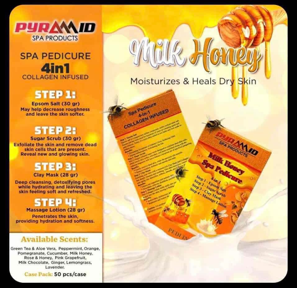 Pyramid SPA PRODUCTS 4in1 Milk Honey