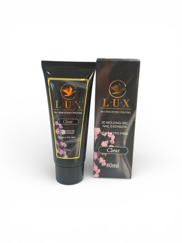 5 in 1 Non Sticky Poly Gel (CLEAR)