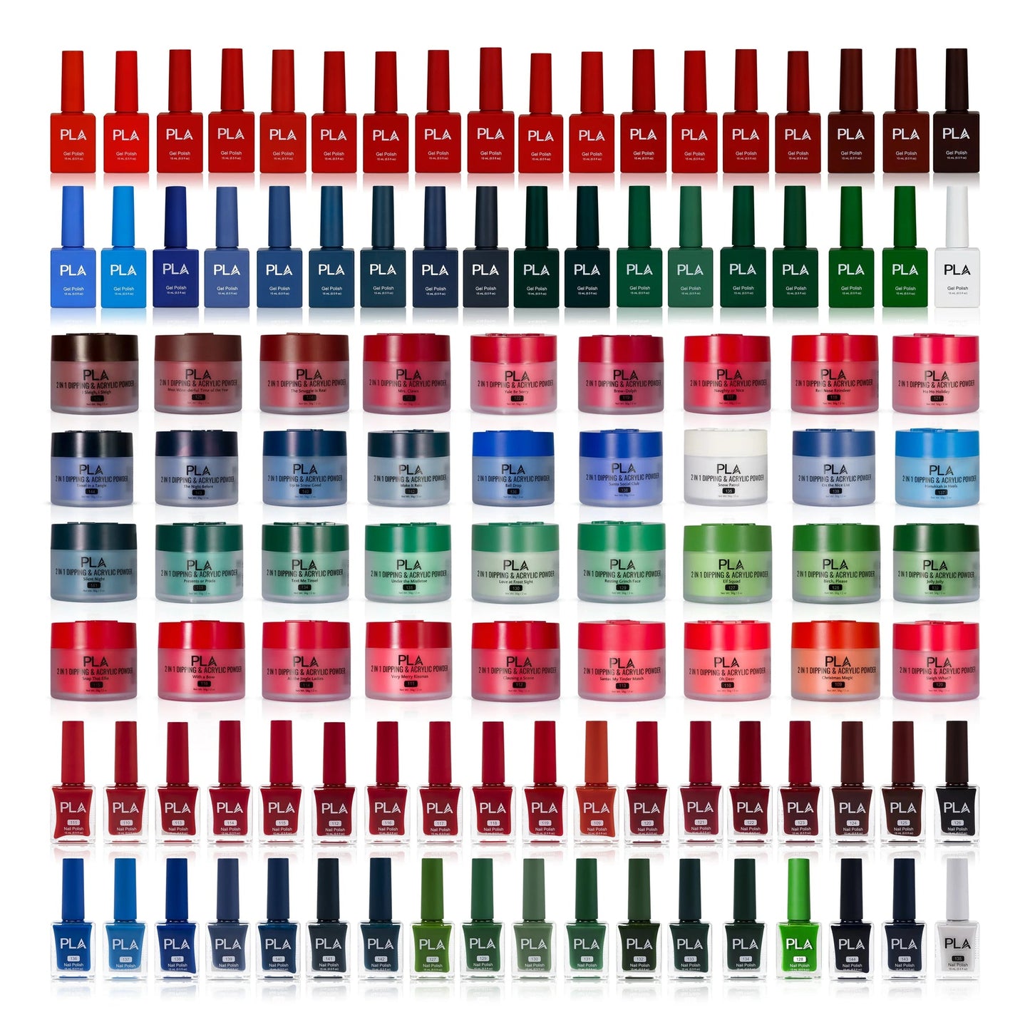 PLA Fall Collection 3in1 (TPO & HEMA free) 36 Colors - Free 1 Color Chart