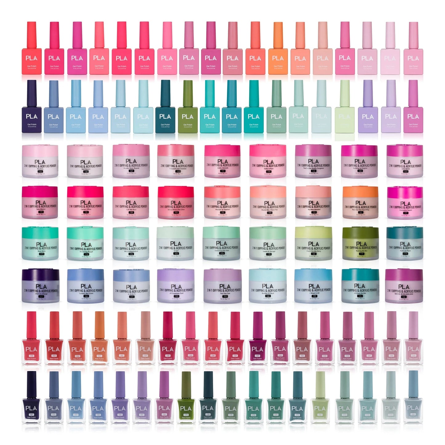 She's a Boss Collection 3in1 (TPO & HEMA free) 36 Colors - Free 1 Color Chart