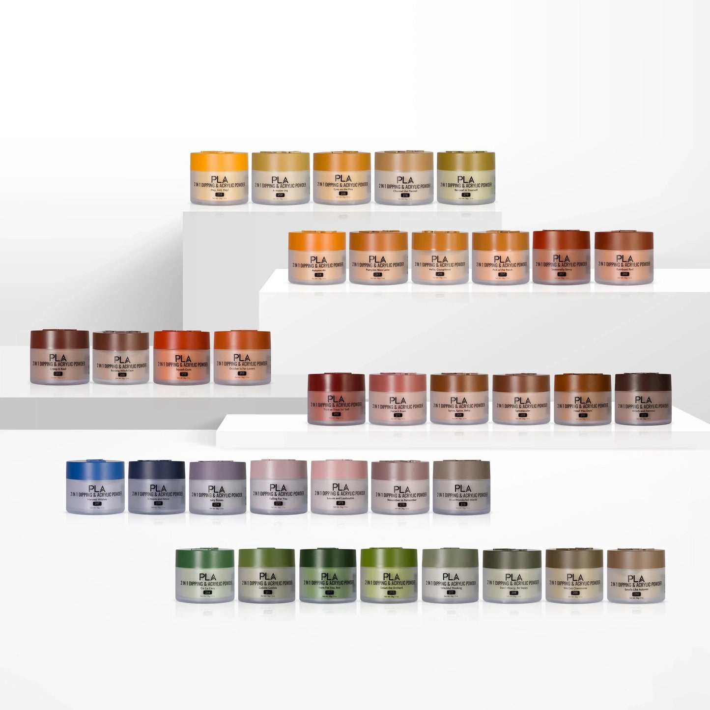 PLA Fall Collection Powder 36 Colors - Free 1 Color Chart
