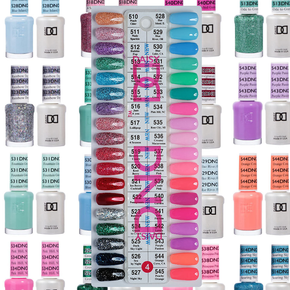 DND Swatch Gel & Polish TIP 4 ( 36 colors )