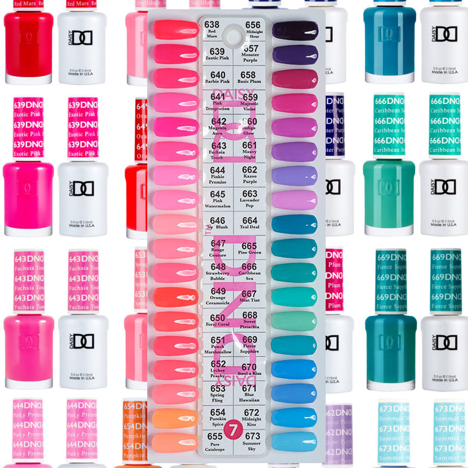 DND Swatch Gel & Polish TIP 7 ( 36 colors )