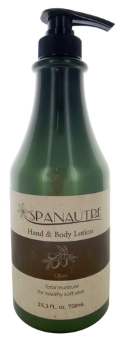 Spanature Hand & Body Lotion - Olive / 25.3oz. - 750 mL. by Spanature