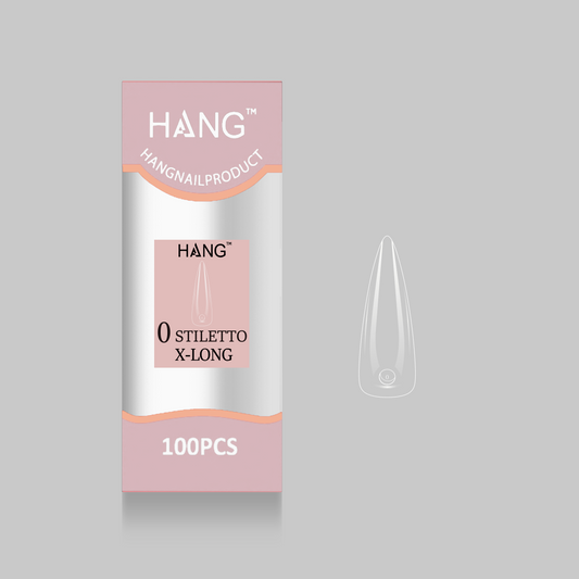 Hang Tip Refill: Stiletto Sculpted X-Long ( 0 - 11 )