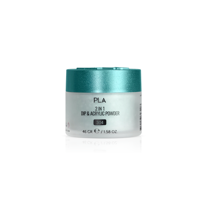 2-in-1 Dip & Acrylic Powder Twinklin' Turquoise - 304