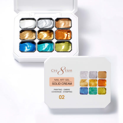 Creation Nail Art Gel - Solid Cream - 02