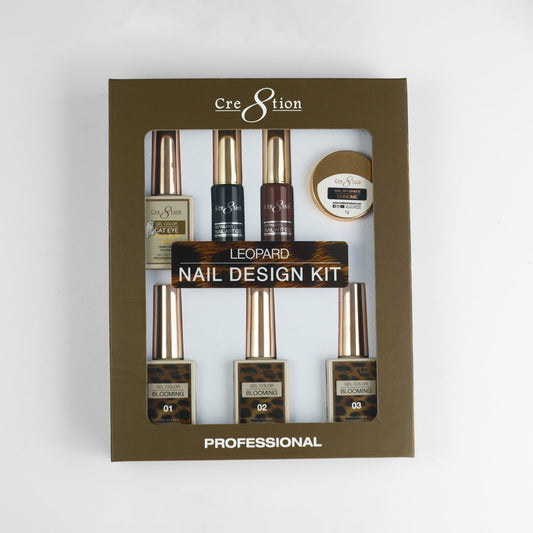 Cre8tion Leopard Nail Design Kit