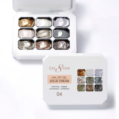 Creation Nail Art Gel - Solid Cream - 04