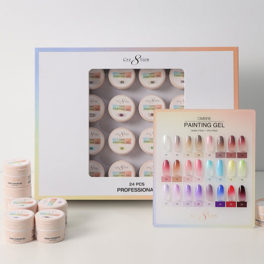 Cre8tion Ombre Painting Gel 24 Color Kit
