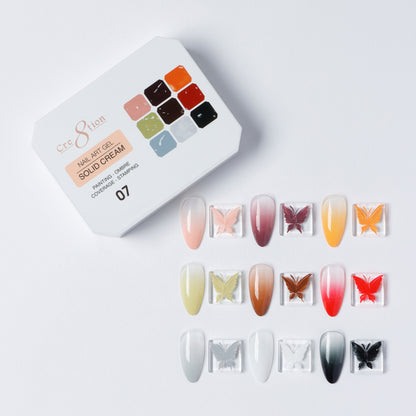 Creation Nail Art Gel - Solid Cream - 07