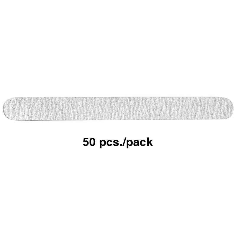 Creation Nail File Wood Center Zebra Grit 1 Case 100 packs