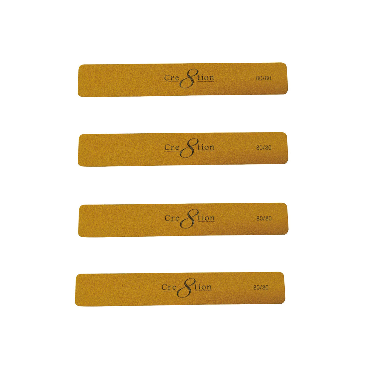 Cre8tion Nail File JUMBO Gold 80/80