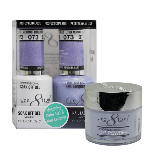Cre8tion Matching Sets - 073 Little Mermaid (Shimmery)