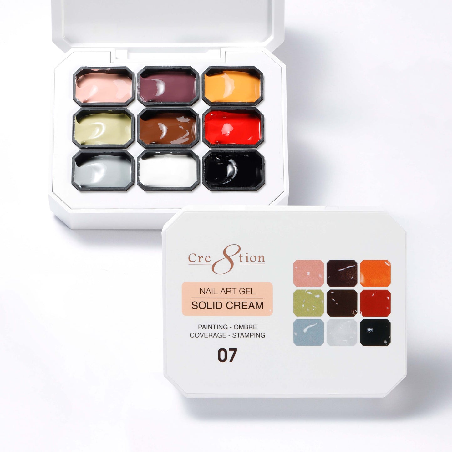 Creation Nail Art Gel - Solid Cream - 07