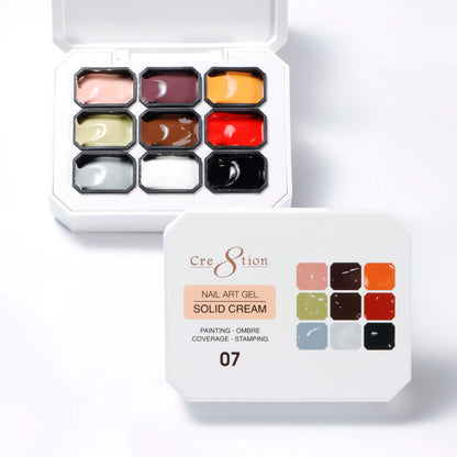 Creation Nail Art Gel - Solid Cream - 07