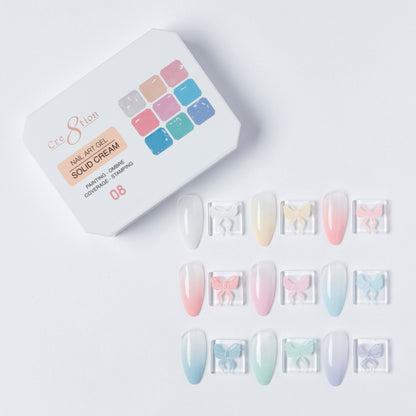 Creation Nail Art Gel - Solid Cream - 08