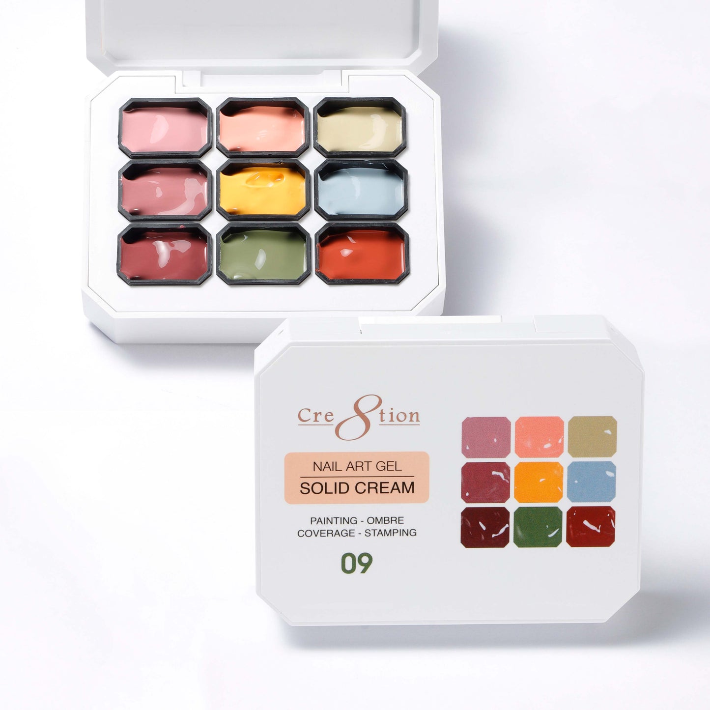 Creation Nail Art Gel - Solid Cream - 09