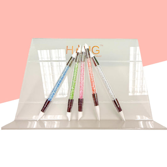 Silicon Brush Set (5pcs/bag) | Nail Art Tools for Smooth Application