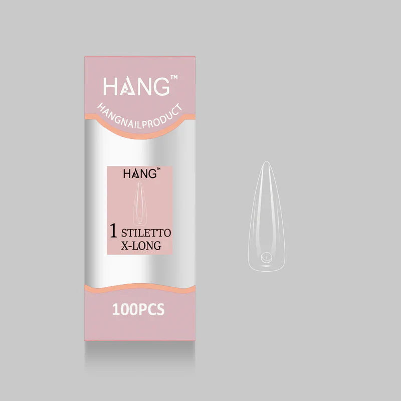 Hang Tip Refill: Stiletto Sculpted X-Long (0 - 11)